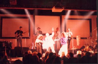 Projection and lighting design: One of the shows created at the intimate venue Kinselas in Sydney that went on to tour the country.  c 1986+ 